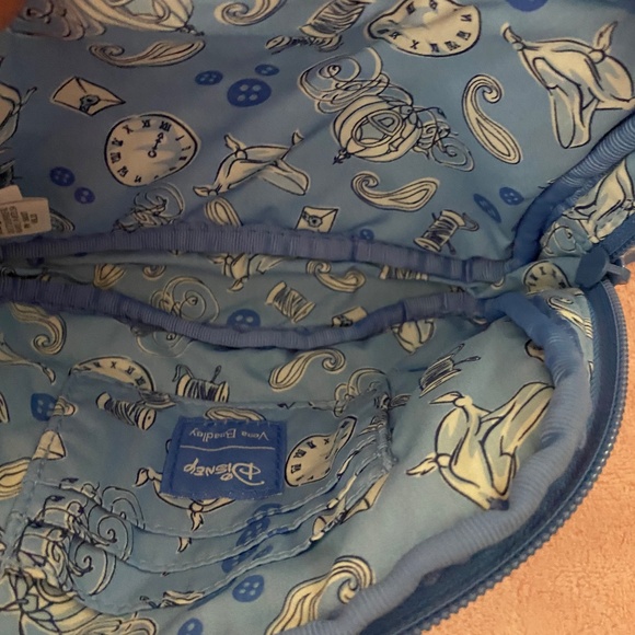 Vera Bradley Blue Quilted Pouch with Cartoon Print - Picture 3 of 3